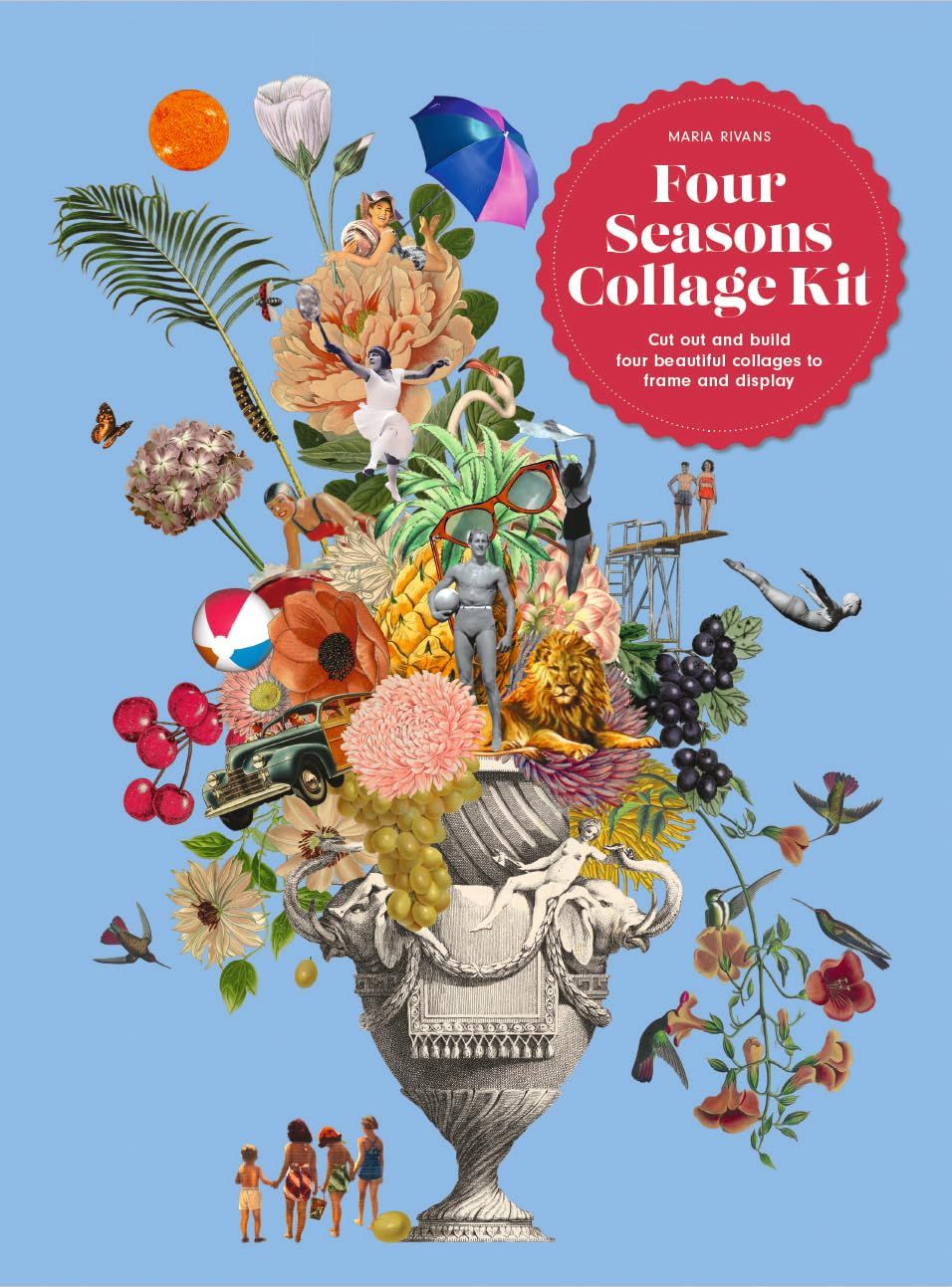  Four Seasons: Build four beautiful collages from this complete kit 