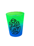  Neon Shot Glass Viet Nam 1 (Green & Blue) 