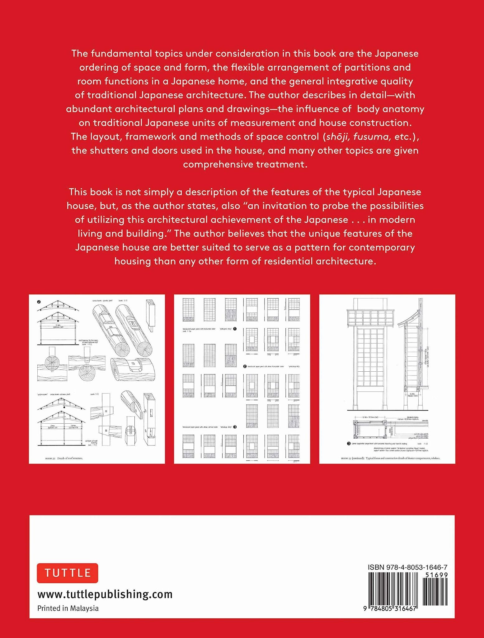  Measure and Construction of the Japanese House: 250 Plans and Sketches Plus Illustrations of Joinery 