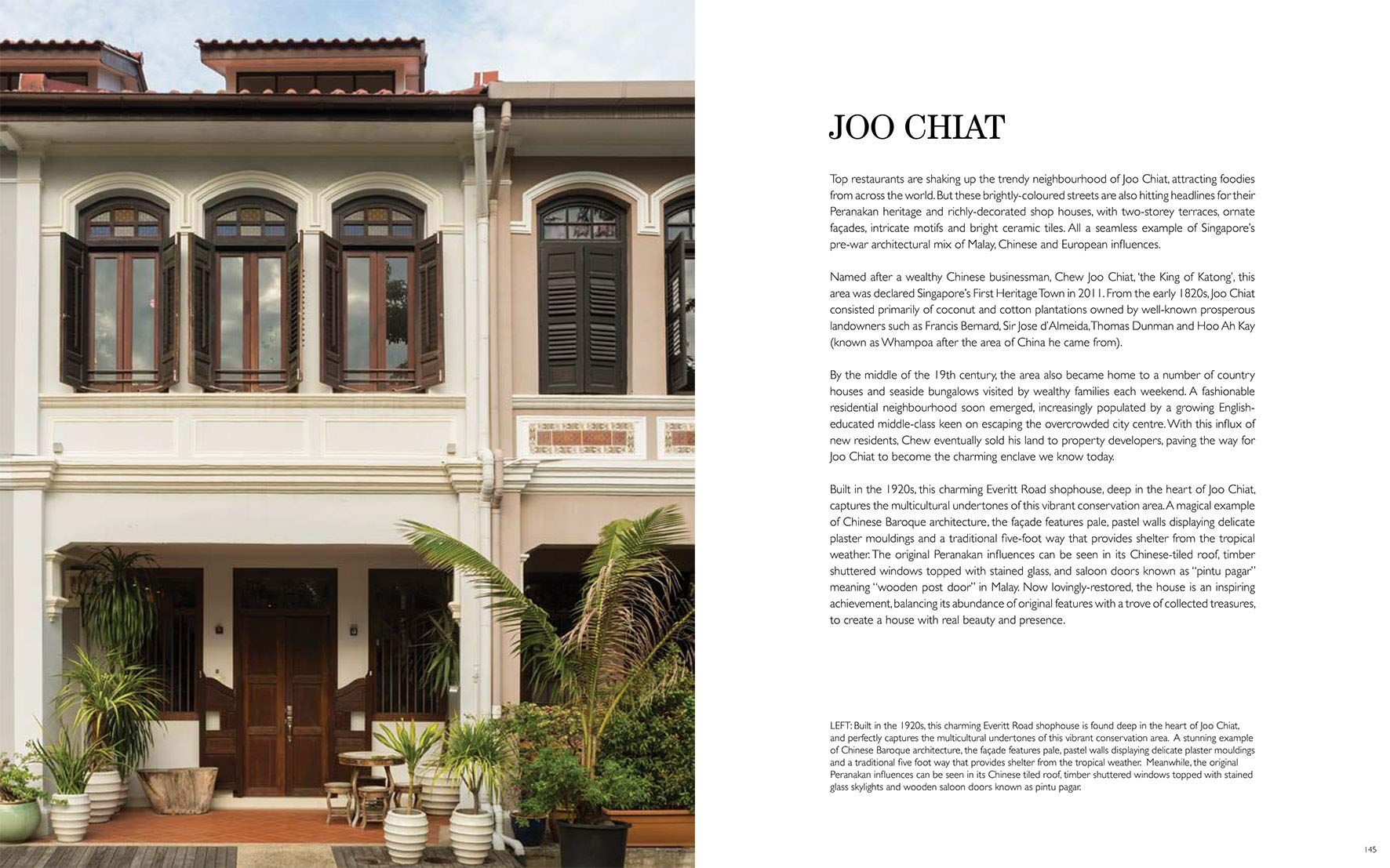  Singapore Colonial Style: Interiors of Black & White Houses 