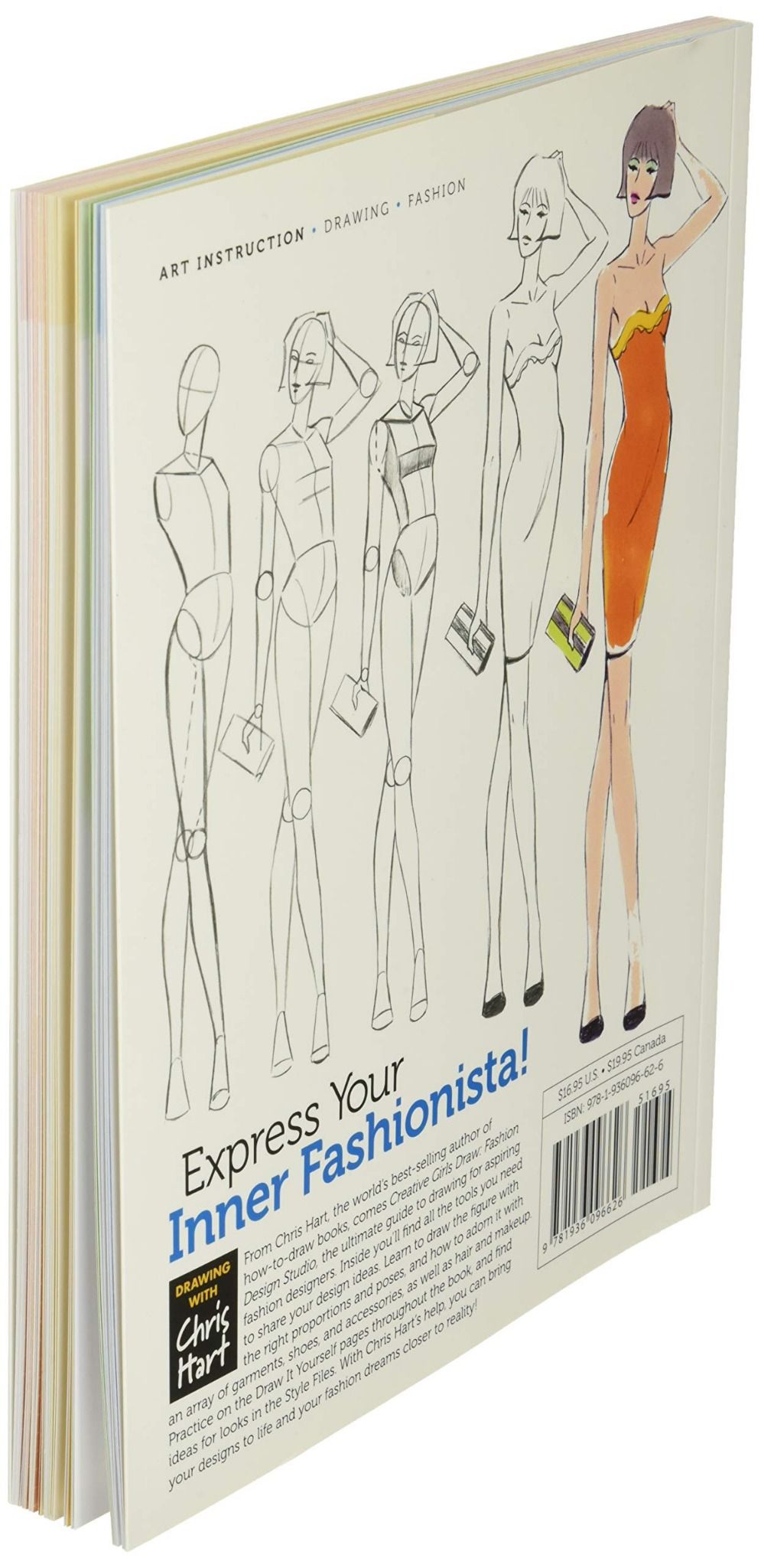  Fashion Design Studio : Learn to Draw Figures, Fashion, Hairstyles & More_Christopher Hart_9781936096626_Sixth and Spring Books 
