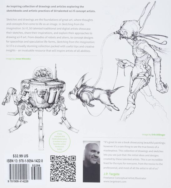 Sketching from the Imagination: Sci-fi