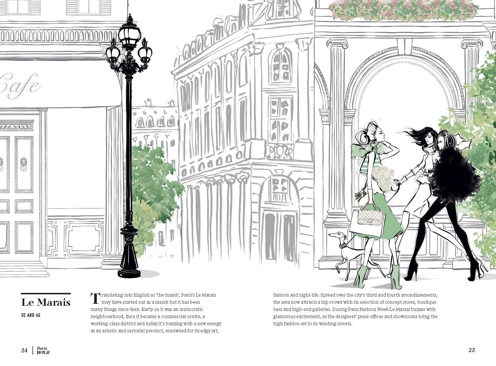  Paris : Through a Fashion Eye_Megan Hess_9781743792476_Hardie Grant Books 
