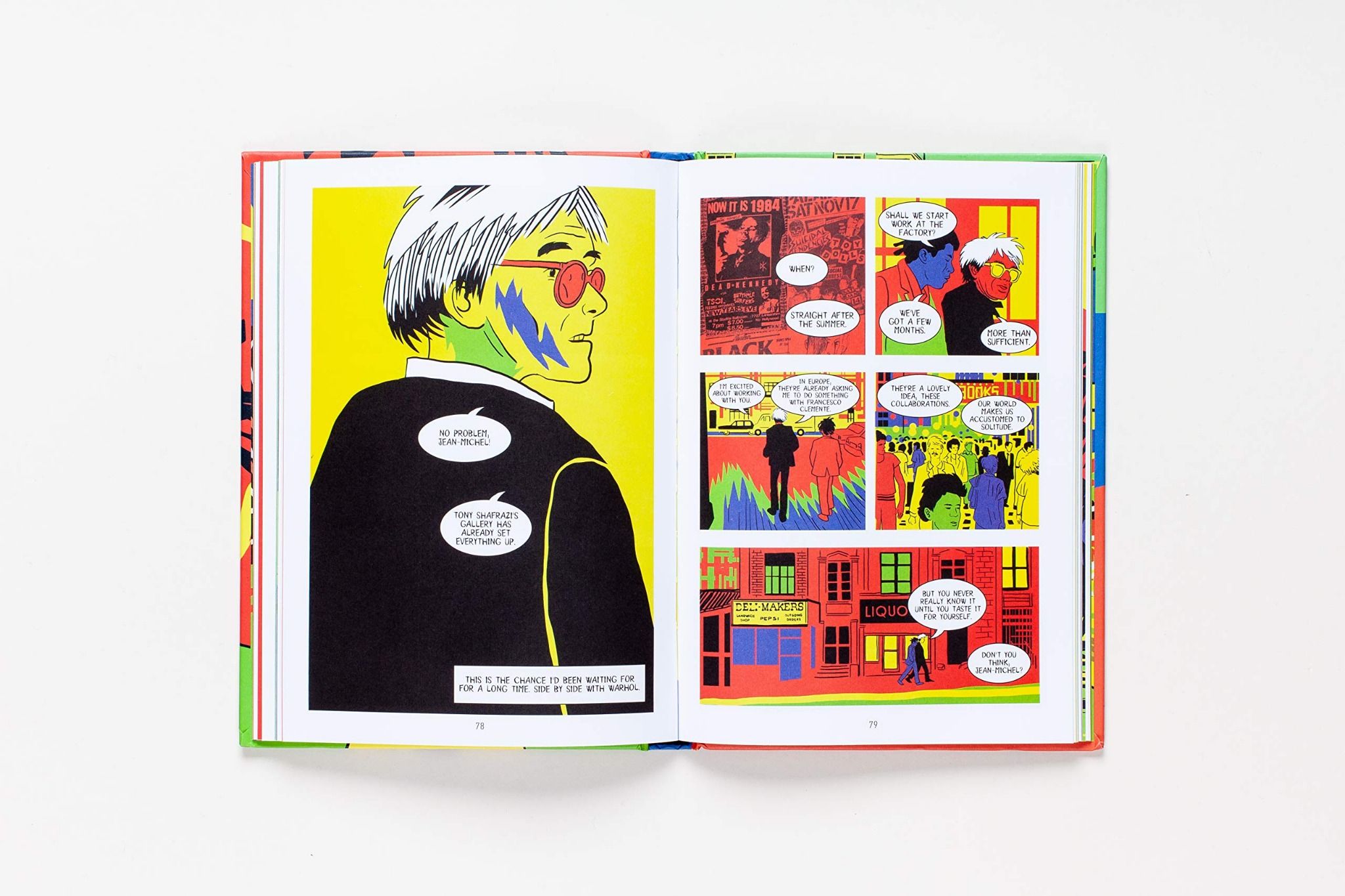  Basquiat : A Graphic Novel_Paolo Parisi_9781786274151_Laurence King Publishing 