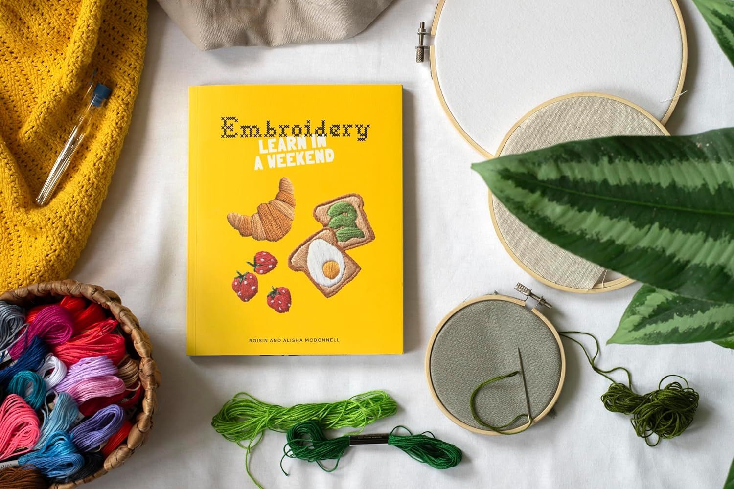  Embroidery: Learn in a Weekend 