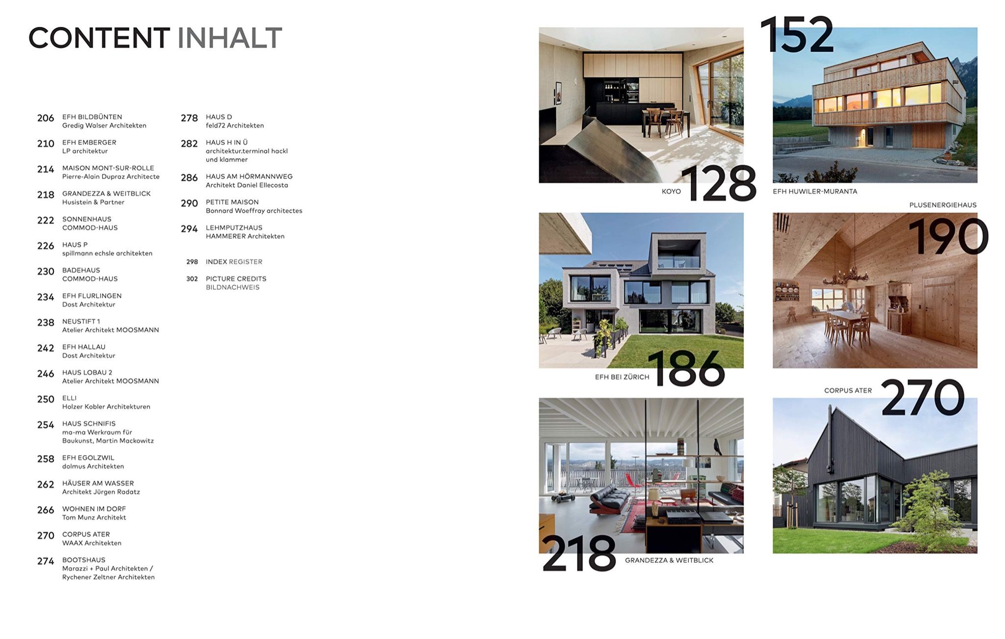  Single-Family Houses in Switzerland & Austria 