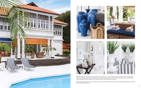 Singapore Colonial Style: Interiors of Black & White Houses