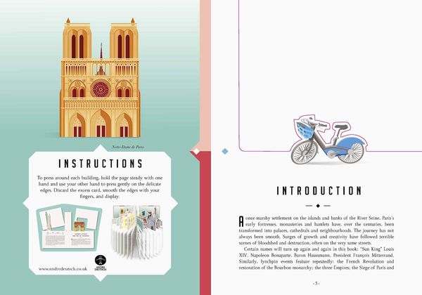 Paperscapes: Paris_Sandra Lawrence_9780233006000_ Welbeck Publishing Group