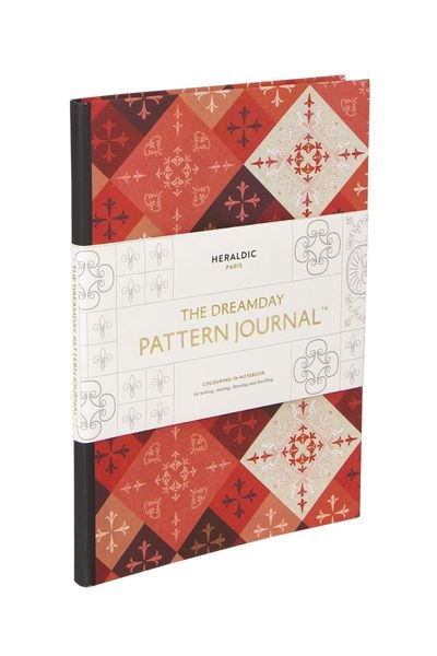 The Dreamday Pattern Journal: Heraldic - Paris : Colouring-in notebook for writing, musing, drawing and doodling_Marion Deuchars_9781780677866_Laurence King Publishing