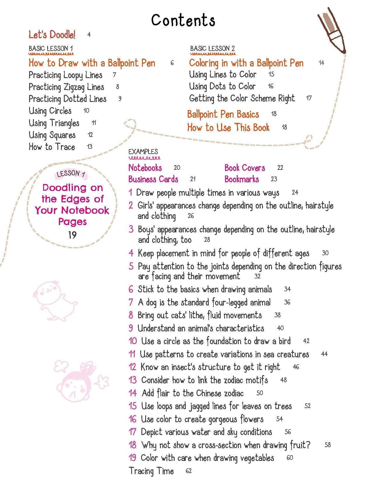  How to Doodle Everywhere_Kamo_9784805315859_Tuttle Publishing 