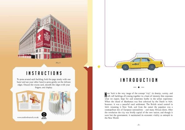 Paperscapes: New York_Dr Tom Wilkinson_9780233005997_ Welbeck Publishing Group