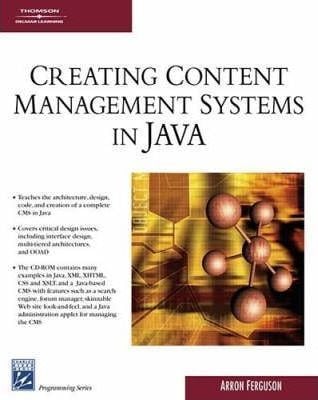  Creating Content Management Systems in Java 