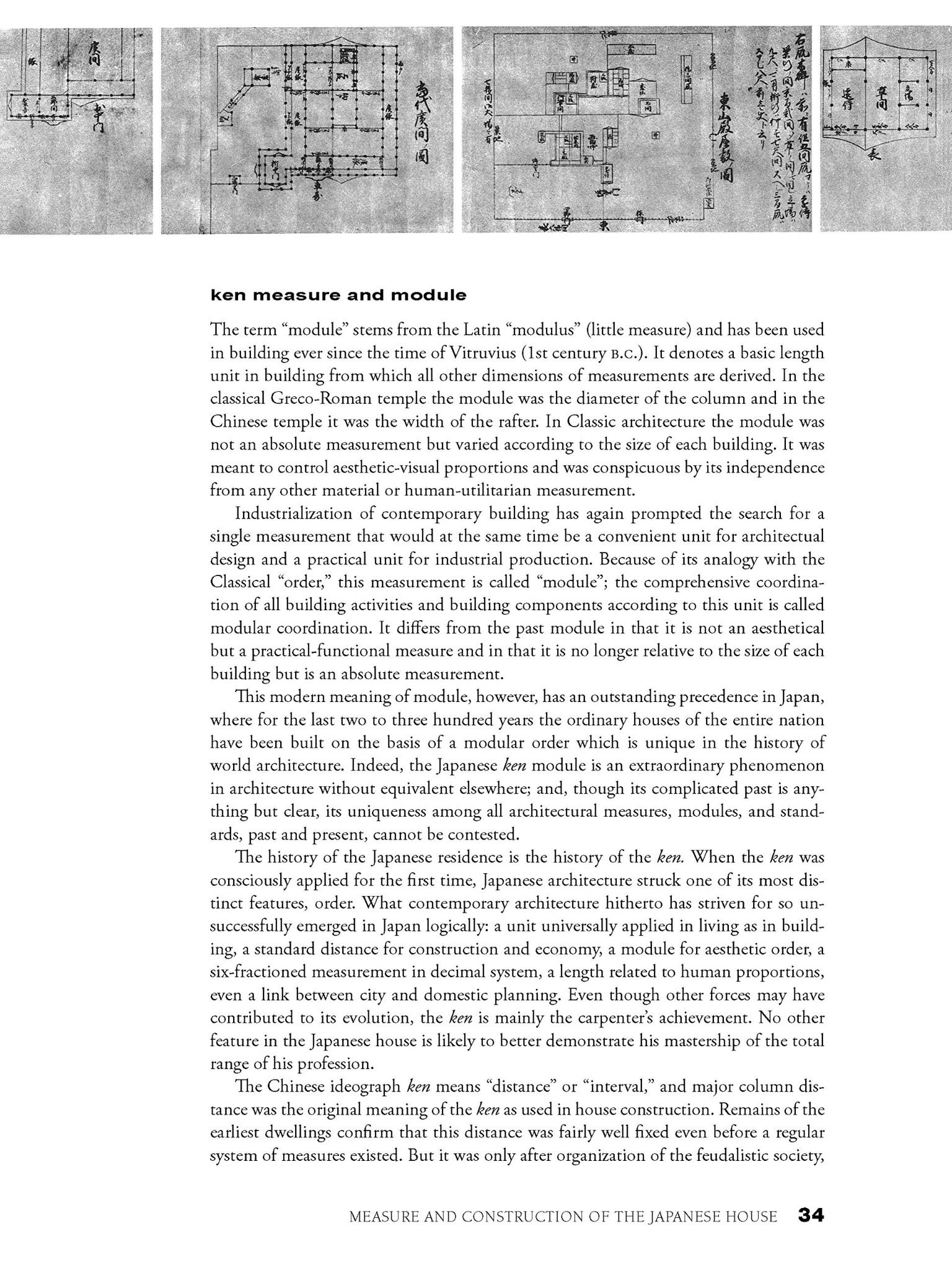  Measure and Construction of the Japanese House: 250 Plans and Sketches Plus Illustrations of Joinery 