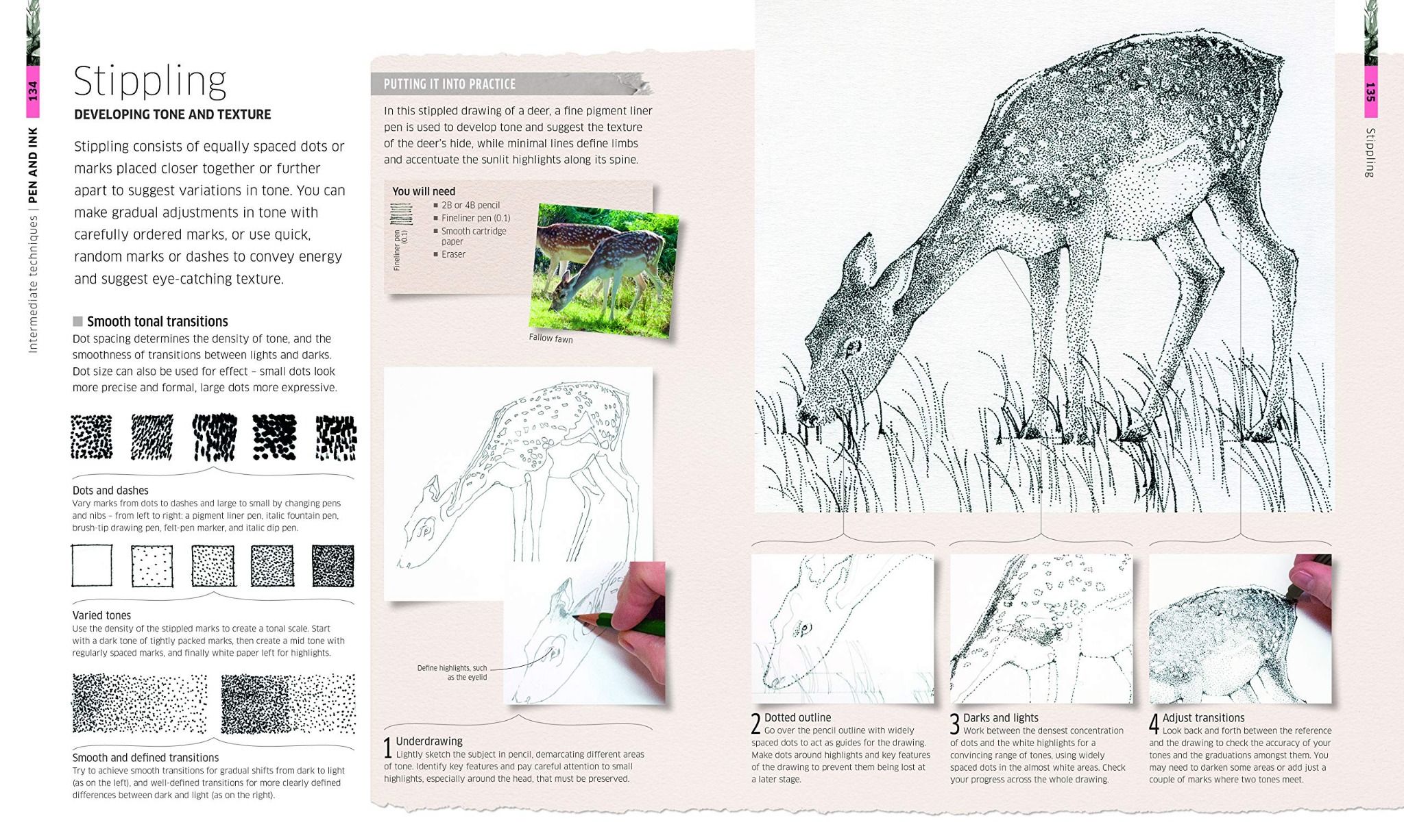  Artist's Drawing Techniques : Discover How to Draw Landscapes, People, Still Lifes and More, in Pencil, Charcoal, Pen and Pastel_DK_9780241255988_Dorling Kindersley Ltd 