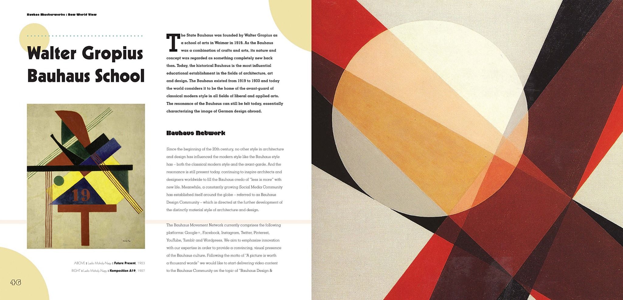  Bauhaus Masterworks : New World View_Michael Robinson_9781786645432_Flame Tree Publishing 