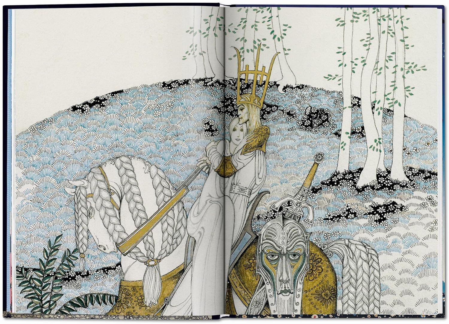  Kay Nielsen. East of the Sun and West of the Moon 