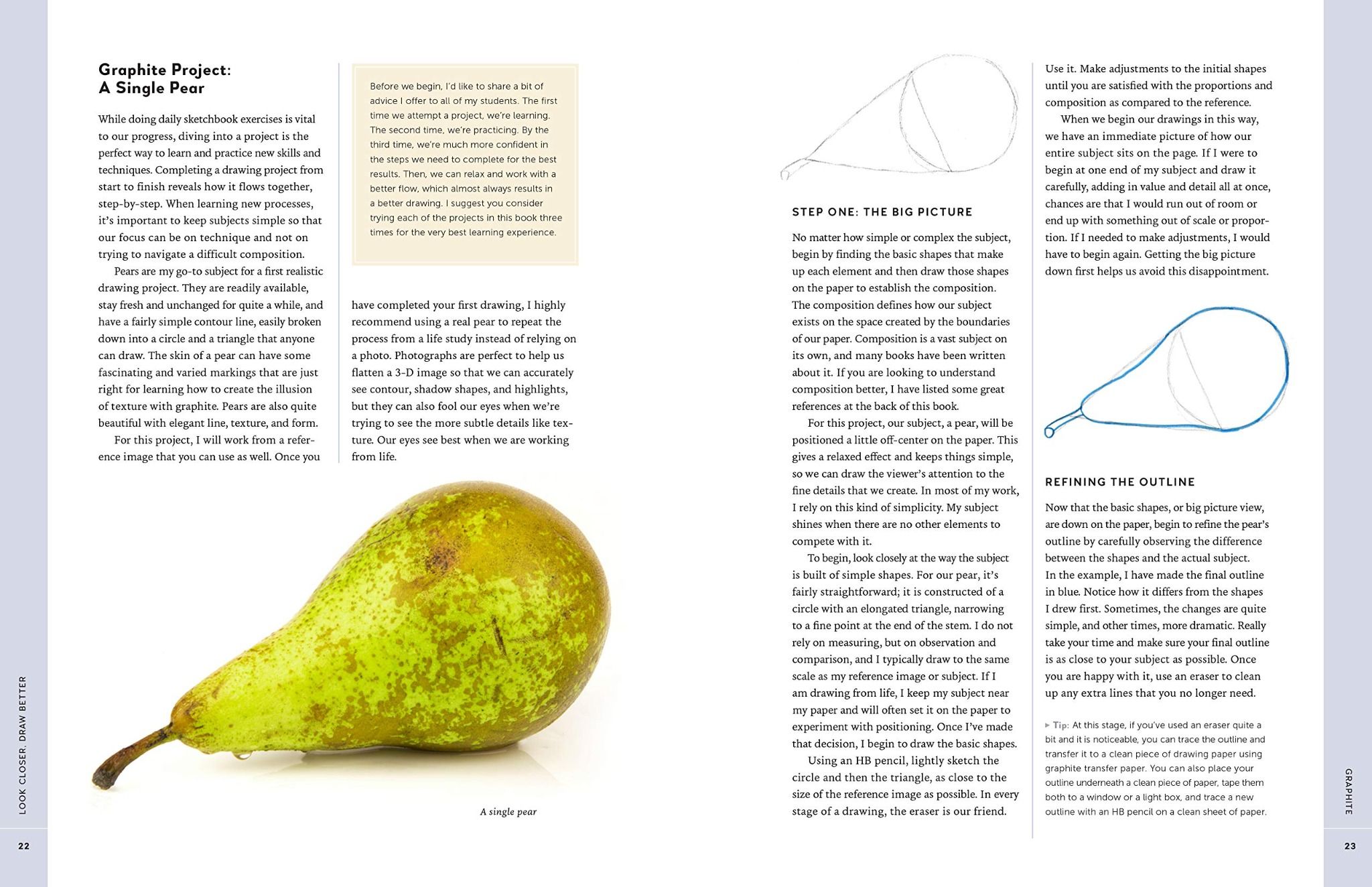  Look Closer, Draw Better_Kateri Ewing_9781631596223_Rockport Publishers 