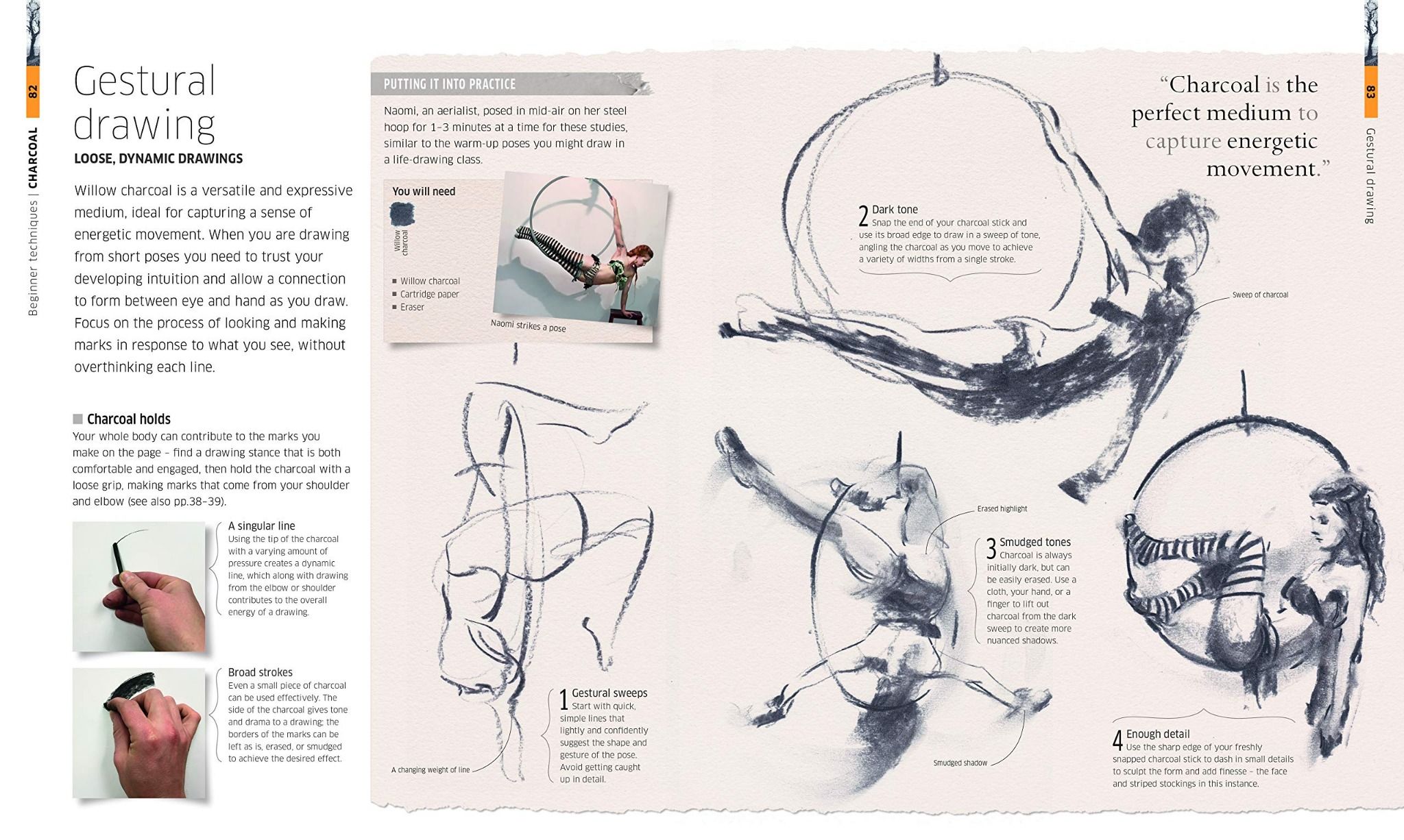  Artist's Drawing Techniques : Discover How to Draw Landscapes, People, Still Lifes and More, in Pencil, Charcoal, Pen and Pastel_DK_9780241255988_Dorling Kindersley Ltd 