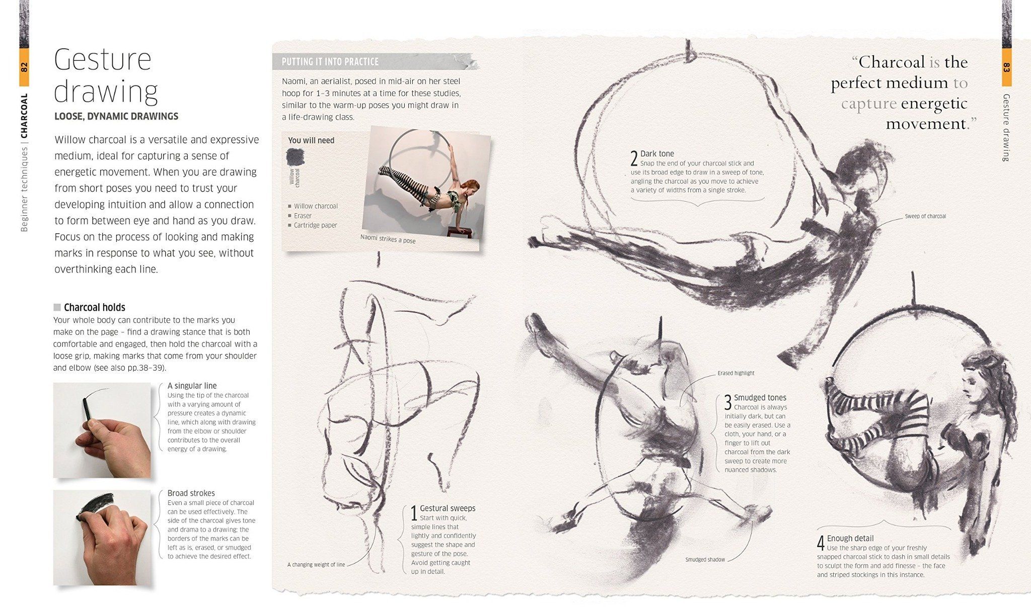  Artist's Drawing Techniques : Discover How to Draw Landscapes, People, Still Lifes and More, in Pencil, Charcoal, Pen and Pastel_DK_9780241255988_Dorling Kindersley Ltd 