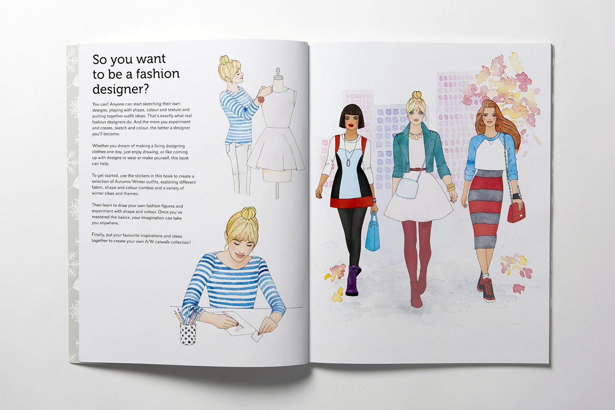  Fashion Stylist:Autumn/Winter Collection : An Activity and Sticker Book_ Missy McCullough, Anna Claybourne_9781780675985_Laurence King Publishing 