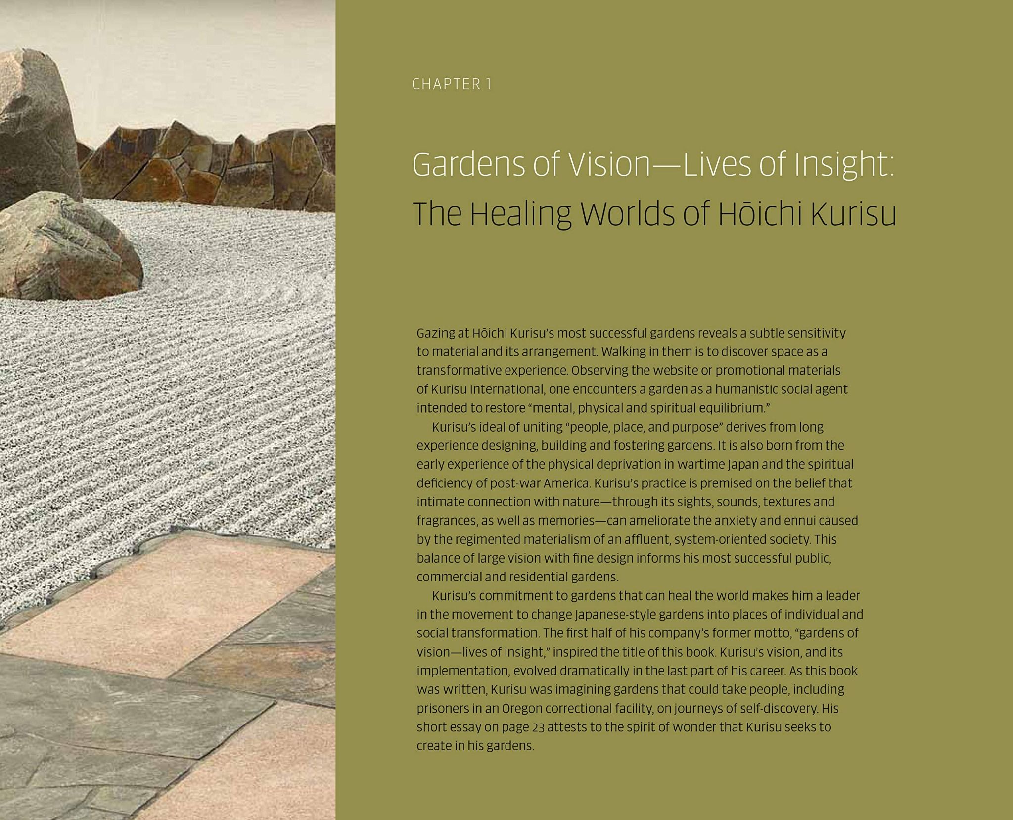  Visionary Landscapes: Japanese Garden Design in North America, The Work of Five Contemporary Masters 