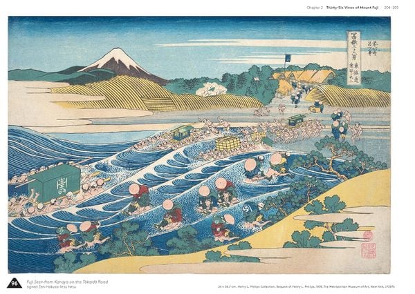 Hokusai's Fuji