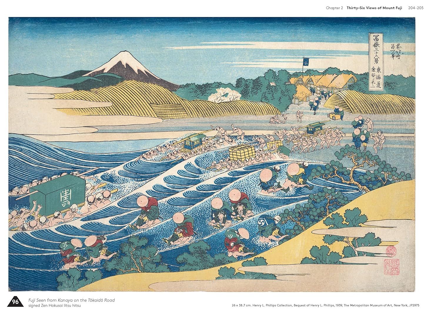  Hokusai's Fuji 