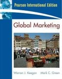  Global Marketing 