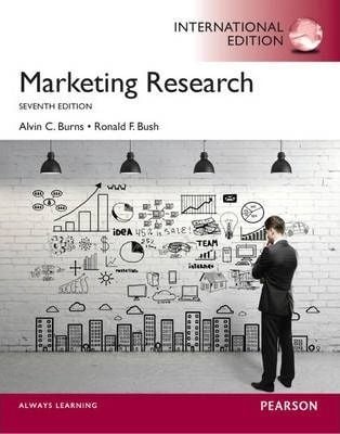  Marketing Research, International Edition 