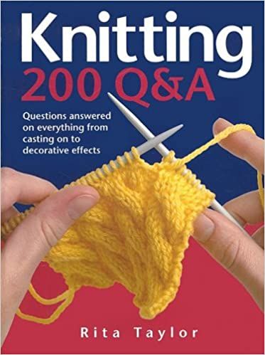  Knitting: 200 Q&A_Rita Taylor_9780764161377_Barron's Educational 