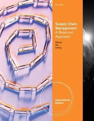  Supply Chain Management 