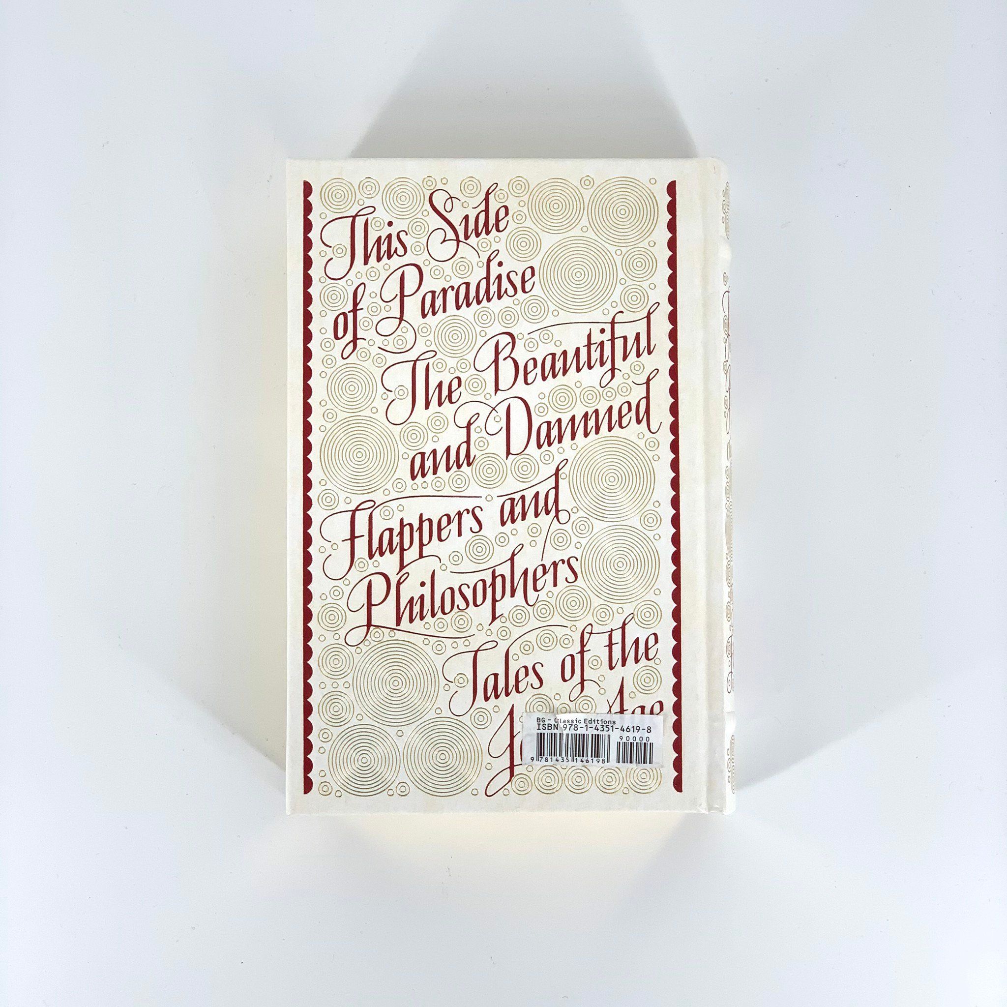 Side　This　Paradise　Other　of　and　Scott　Classic　Fitzgerald_97　Works_　F.　–　ARTBOOK