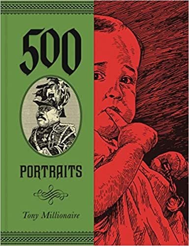 500 Portraits_Tony Millionaire_9781606994733_Fantagraphics