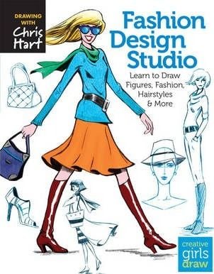 Fashion Design Studio : Learn to Draw Figures, Fashion, Hairstyles & More_Christopher Hart_9781936096626_Sixth and Spring Books
