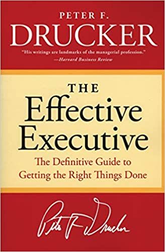  The Effective Executive 