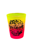  Neon Shot Glass Viet Nam 2 (Orange & Pink) 