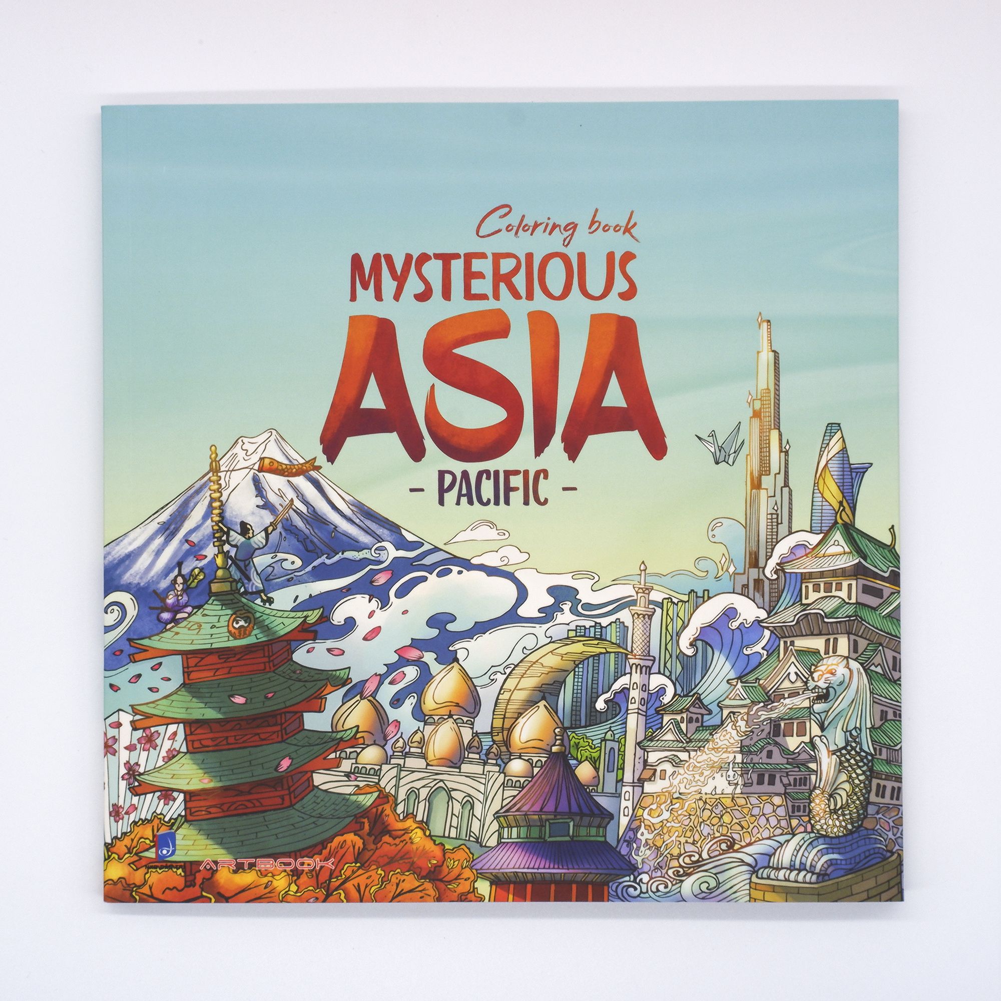  Mysterious Asia Pacific Coloring Book 
