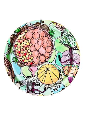 3D Metal Round Shape 03