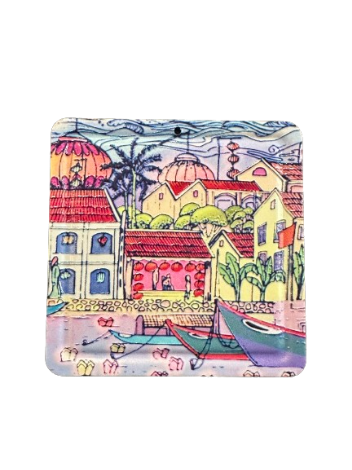 3D metal printing magnet square shape 04