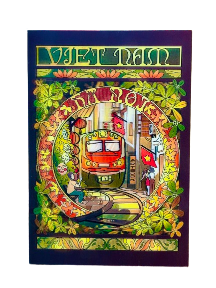 Lenticular Postcard - HL Art Nouveau Ha Noi