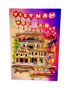  Lenticular Postcard - HL Hội An Day & Night 