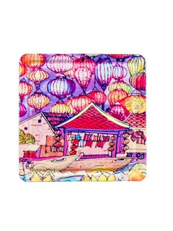 3D metal printing magnet square shape 01