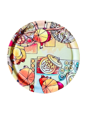 3D Metal Round Shape 07