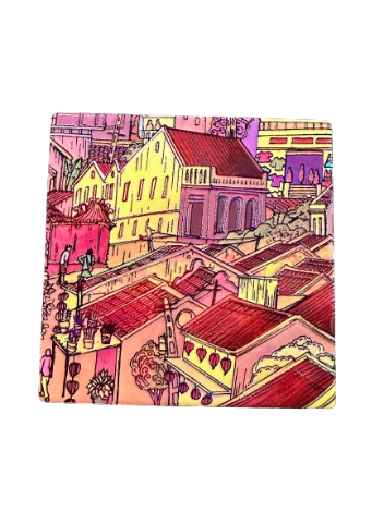 3D Ceramic Square Shape 05