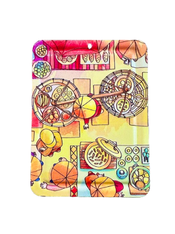 3D metal printing magnet square shape 06