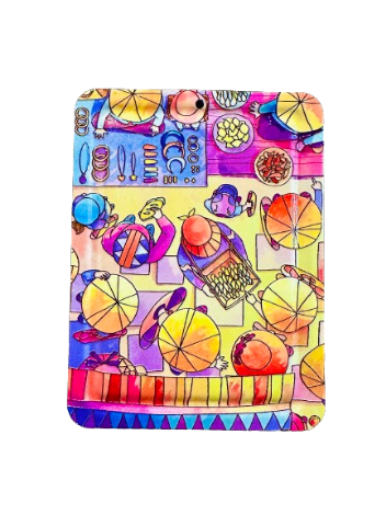 3D metal printing magnet square shape 05