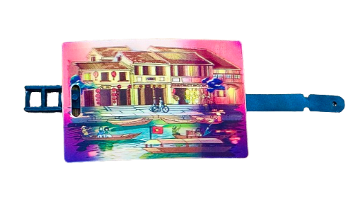 Lenticular Luggage Tag - Hoi An Ancient Town Day & Night