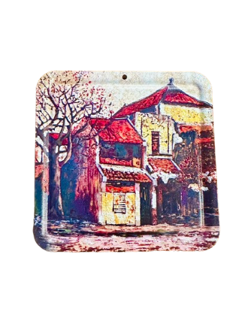 3D Metal Square Shape 09