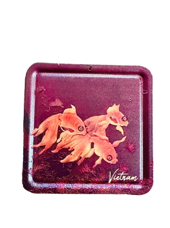 3D Metal Square Shape 10