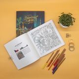  Magnificent Europe Coloring Book 